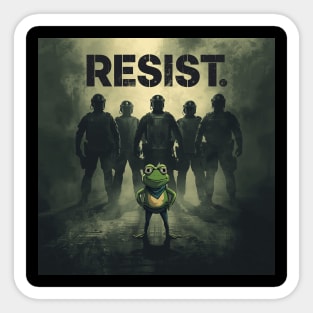 Portland-Frog Sticker